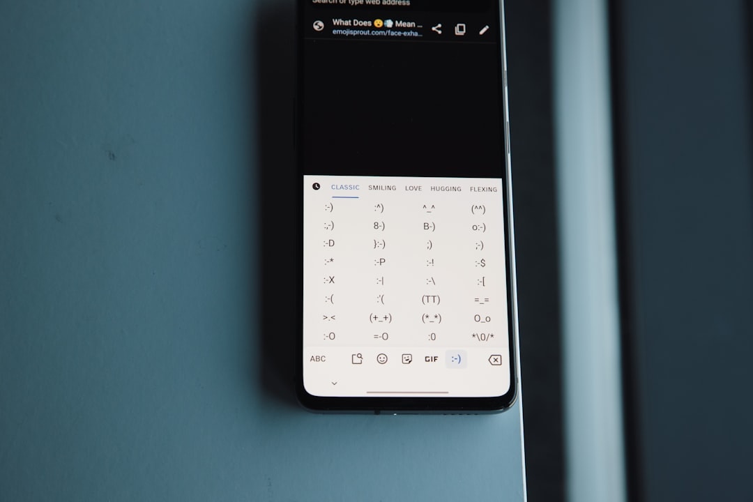 Smartphone showing a calendar appointment reminder