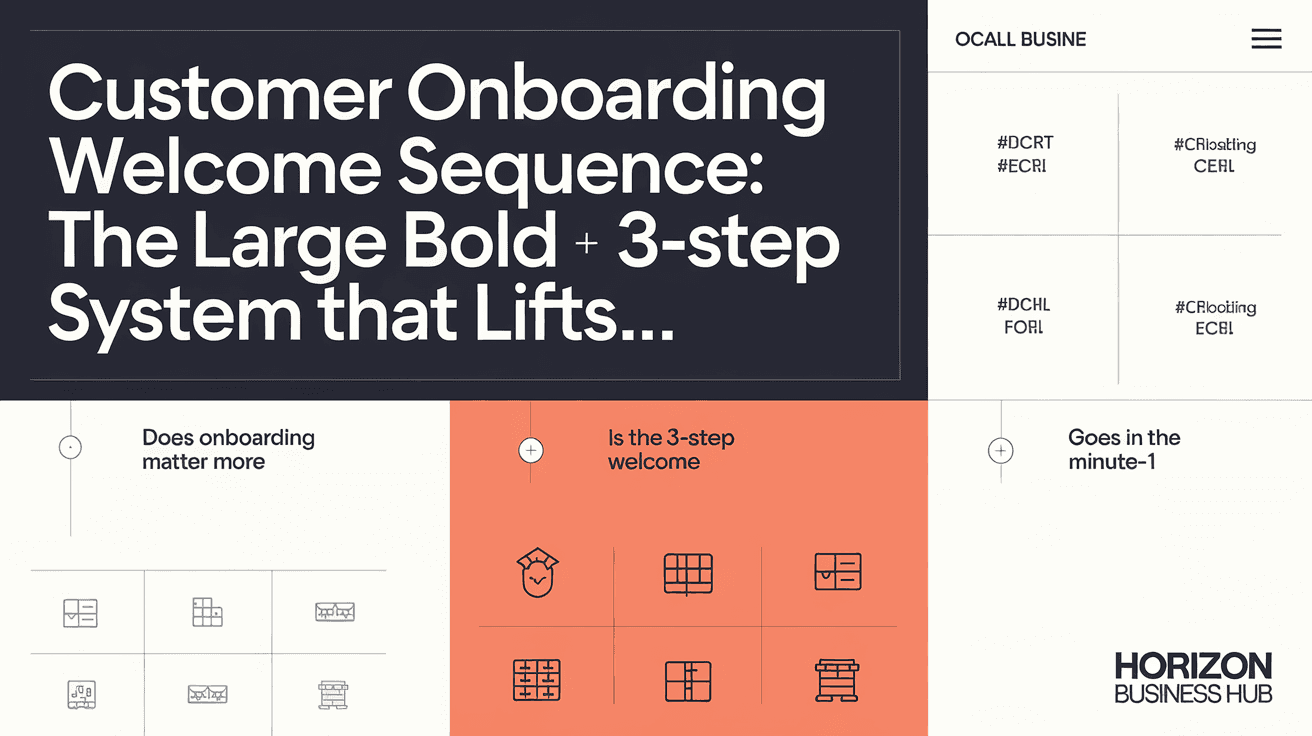 Customer Onboarding Welcome Sequence: The 3-Step System That Lifts Reviews 18% and Doubles Referrals